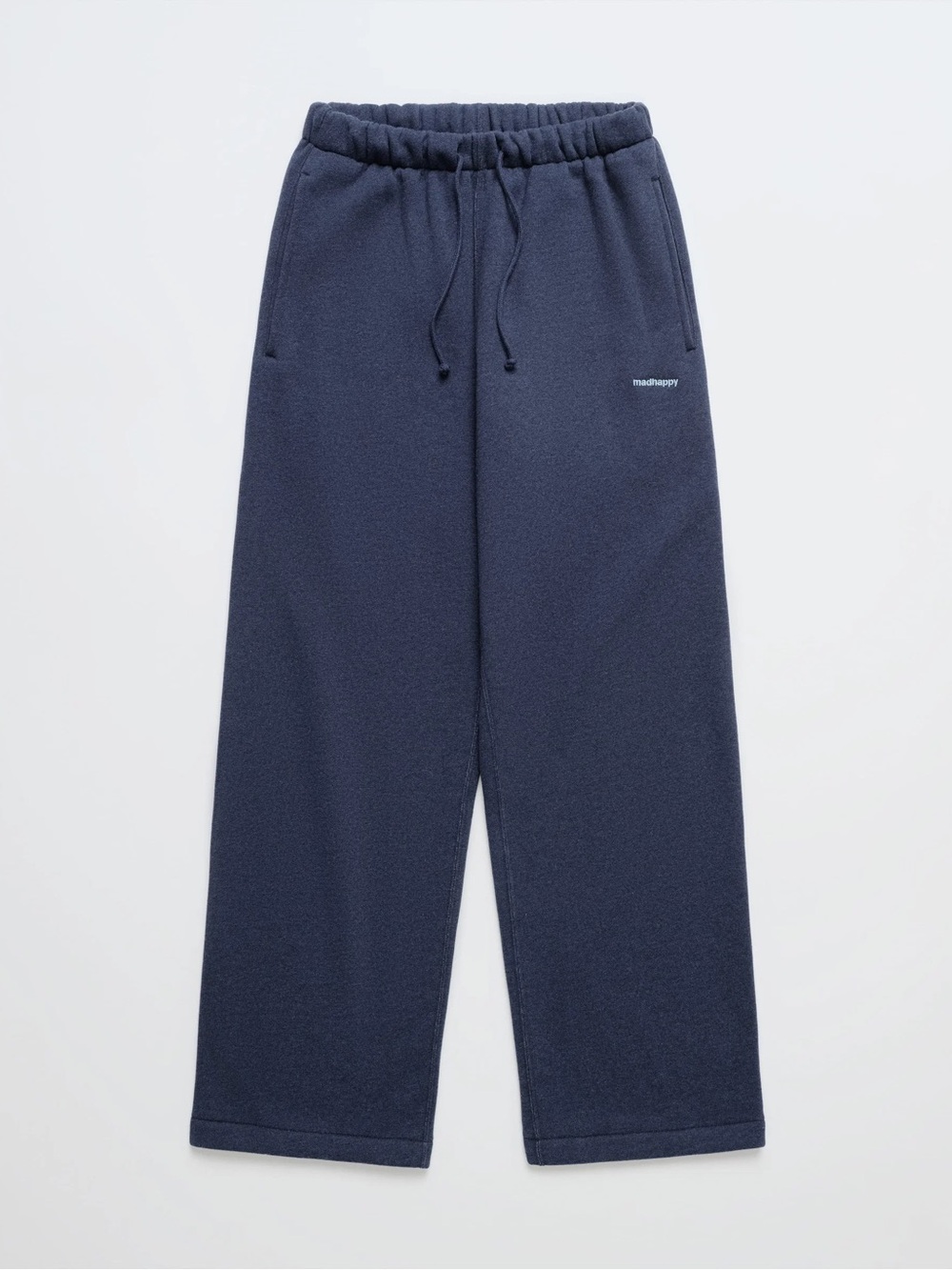 Madhappy Navy Fleece Sweatpants - Relaxed Fit